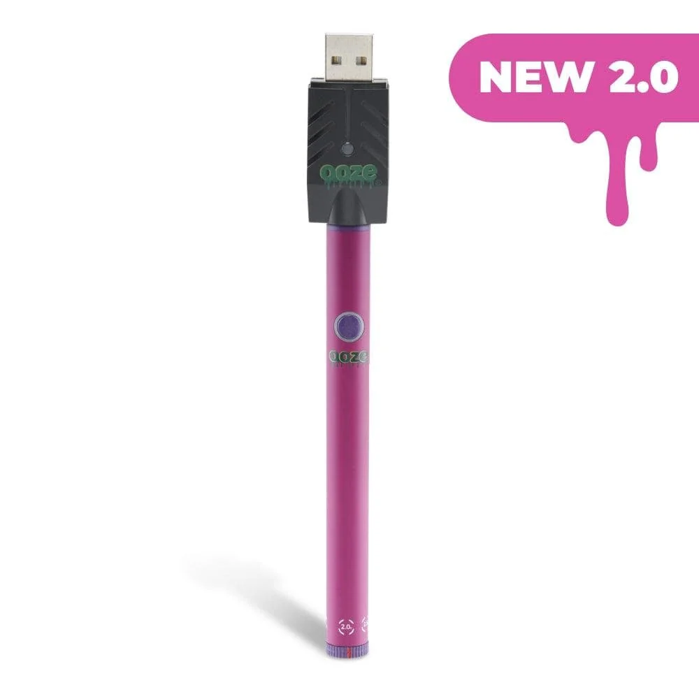 Ooze Twist Slim Pen 2.0 510 Thread Vaporizer Battery