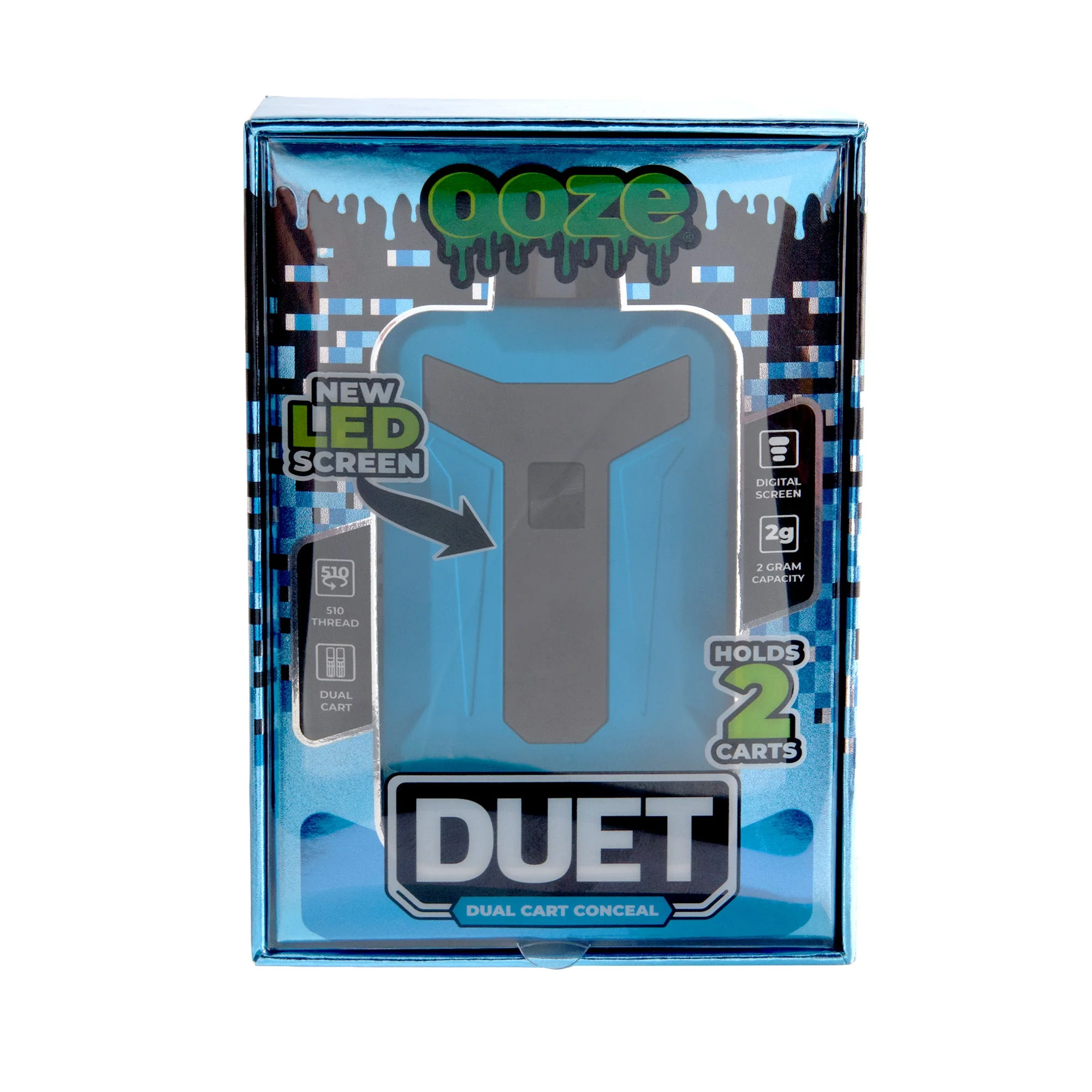 Ooze Duet 510 Dual Conceal Cart Battery