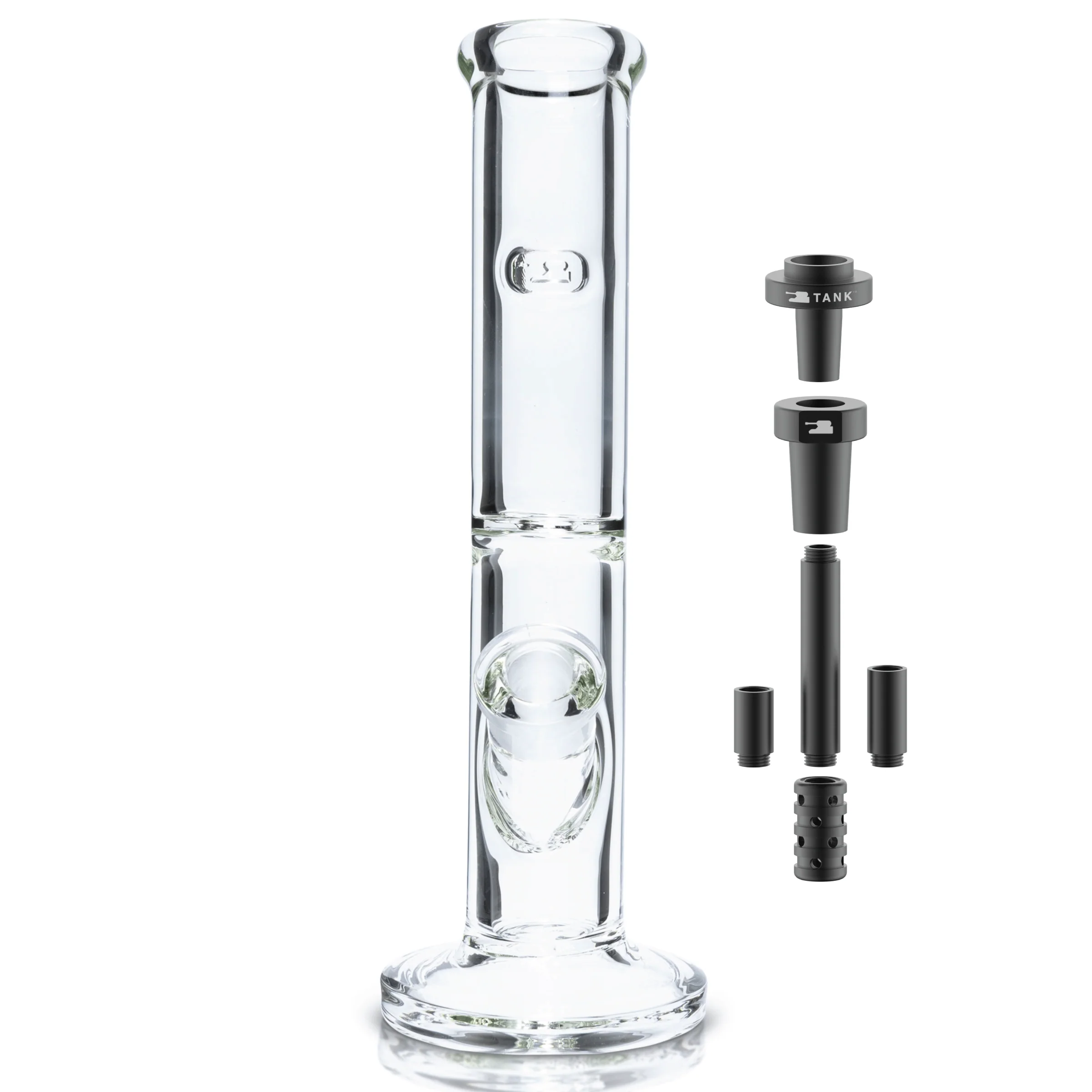 Tank Glass 12" Tank Straight Tube Bundle