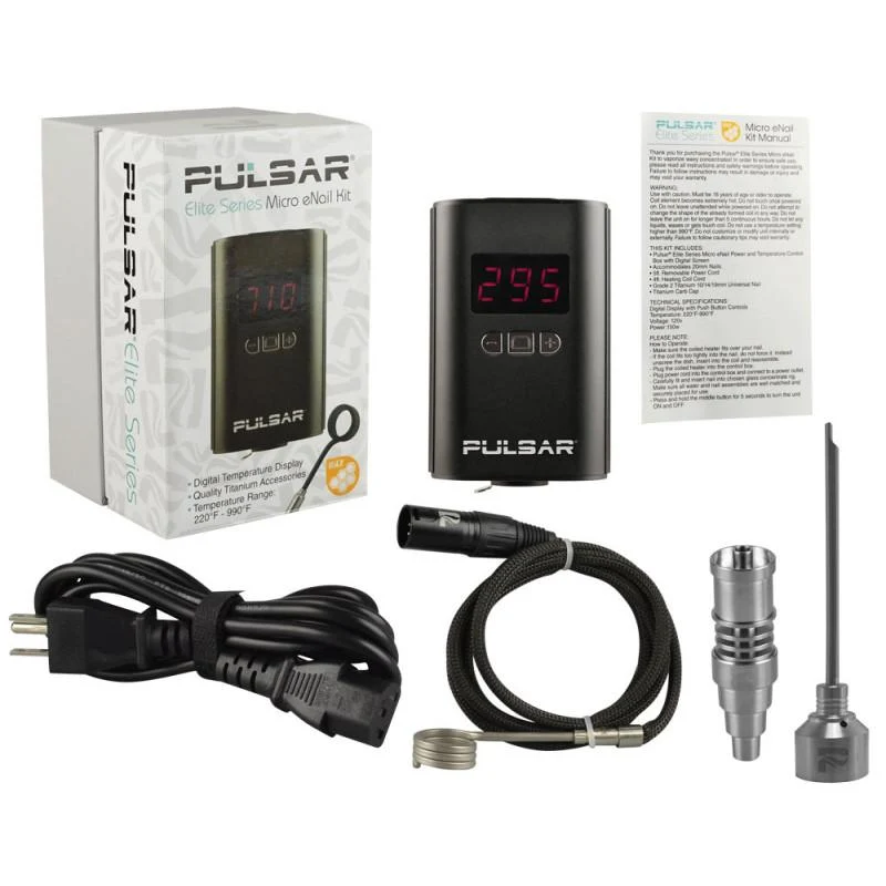 Pulsar Elite Series - Micro eNail Kit with Carb Cap