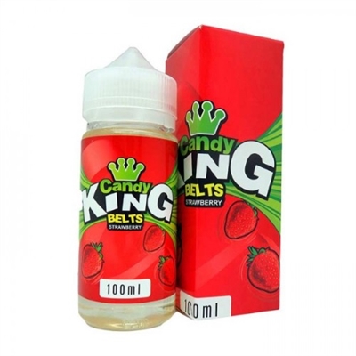 Strawberry Belts E-Liquid 100ml by Candy King E-Juice