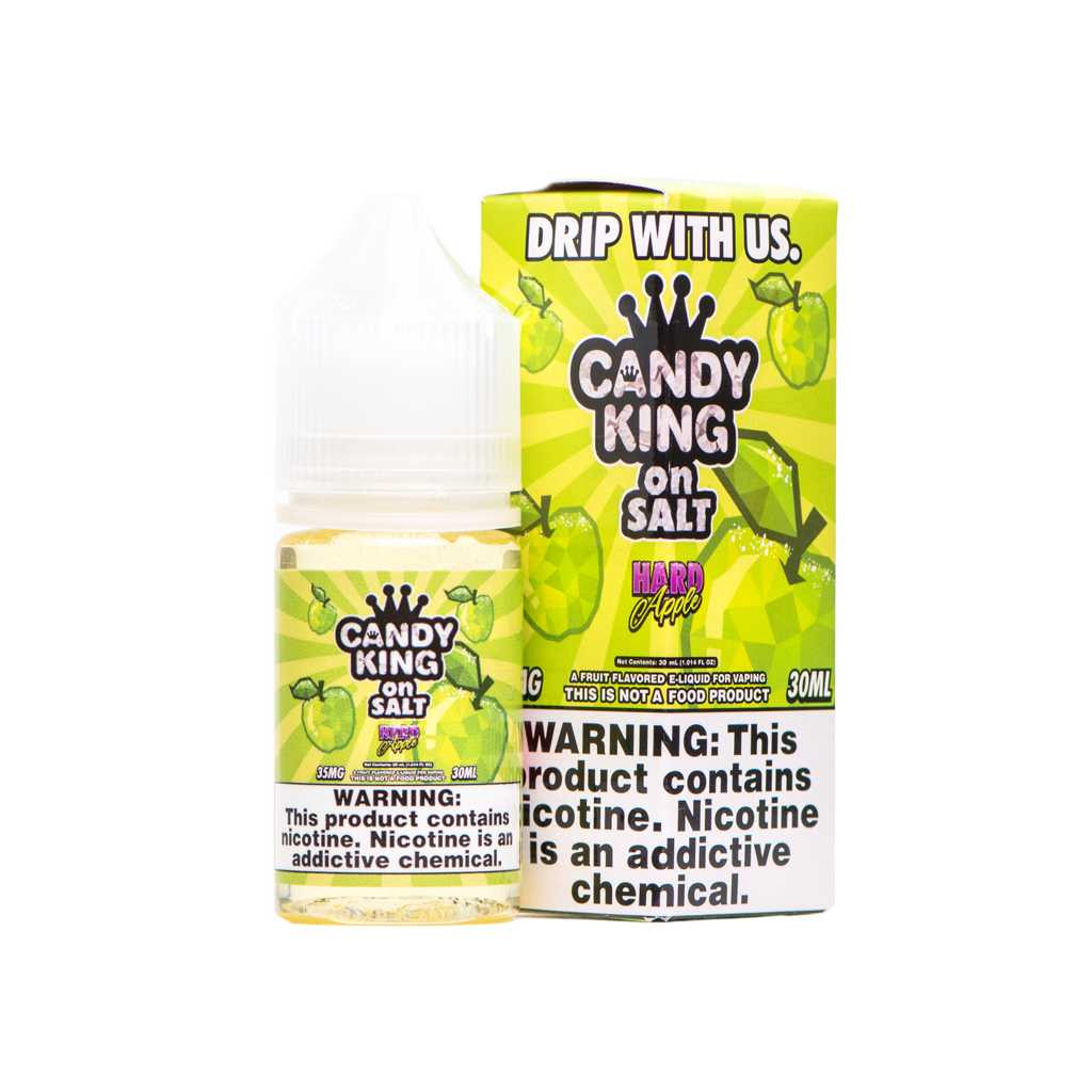 Hard Apple Salt E-Liquid 30ml by Candy King on Salt E-Juice