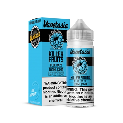 Vapetasia Killer Fruits Blue Razz 100ml