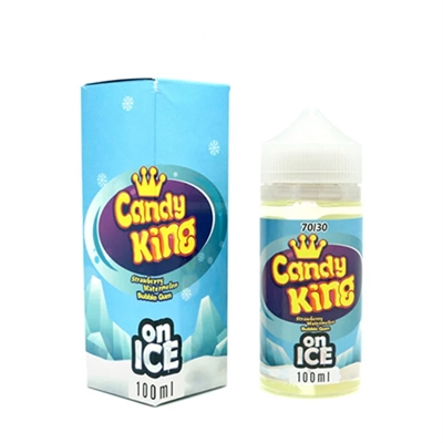 Strawberry Watermelon BubbleGum on Ice by Candy King 100ml