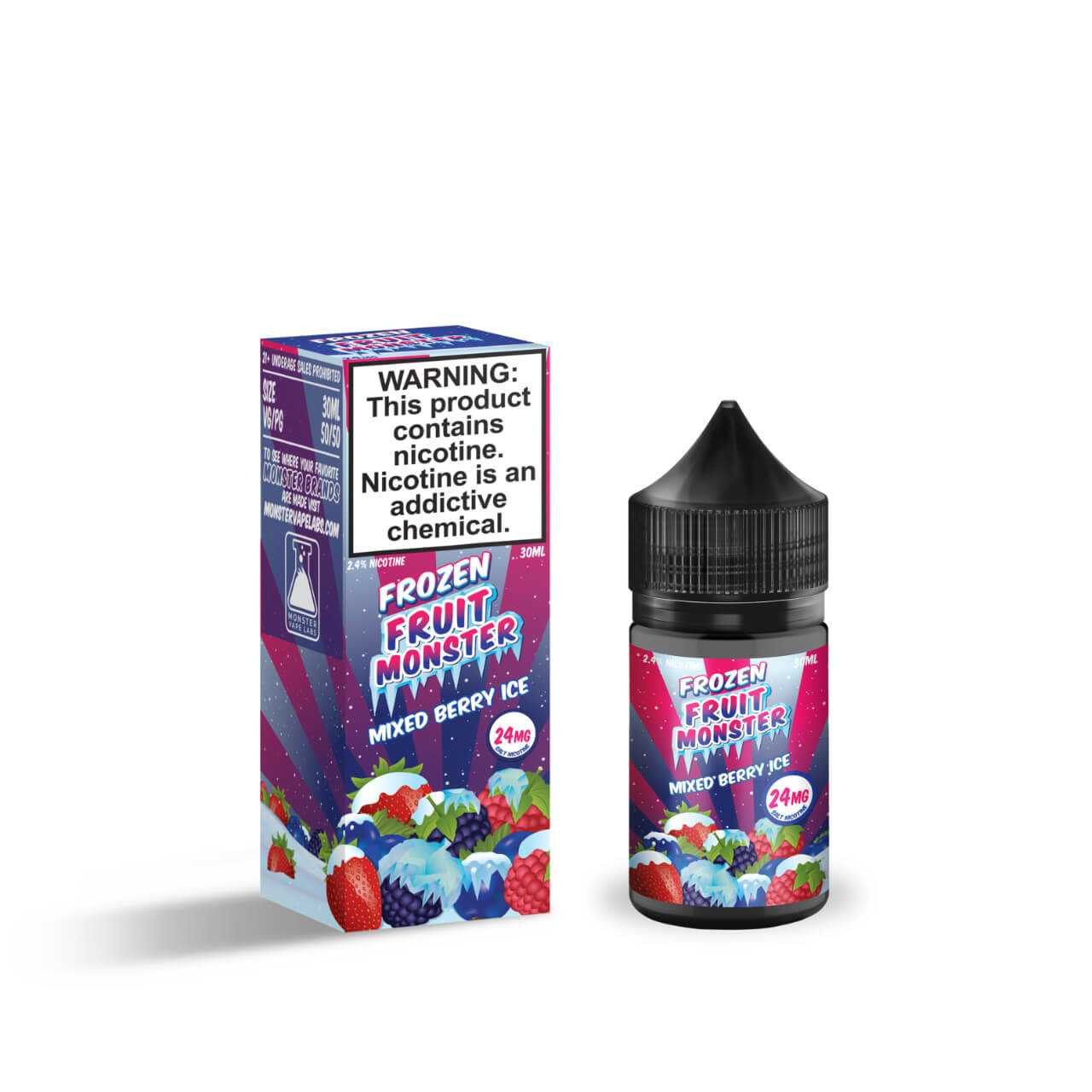 Frozen Fruit Monster Mixed Berry Ice Salt 30ml E-Juice