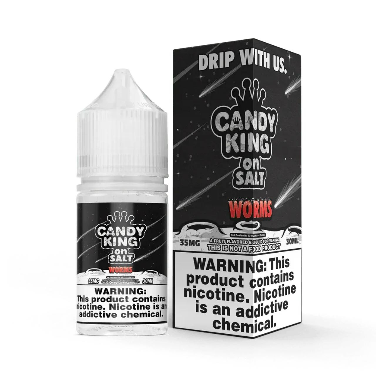 Worms Salt E-Liquid 30ml by Candy King on Salt E-Juice