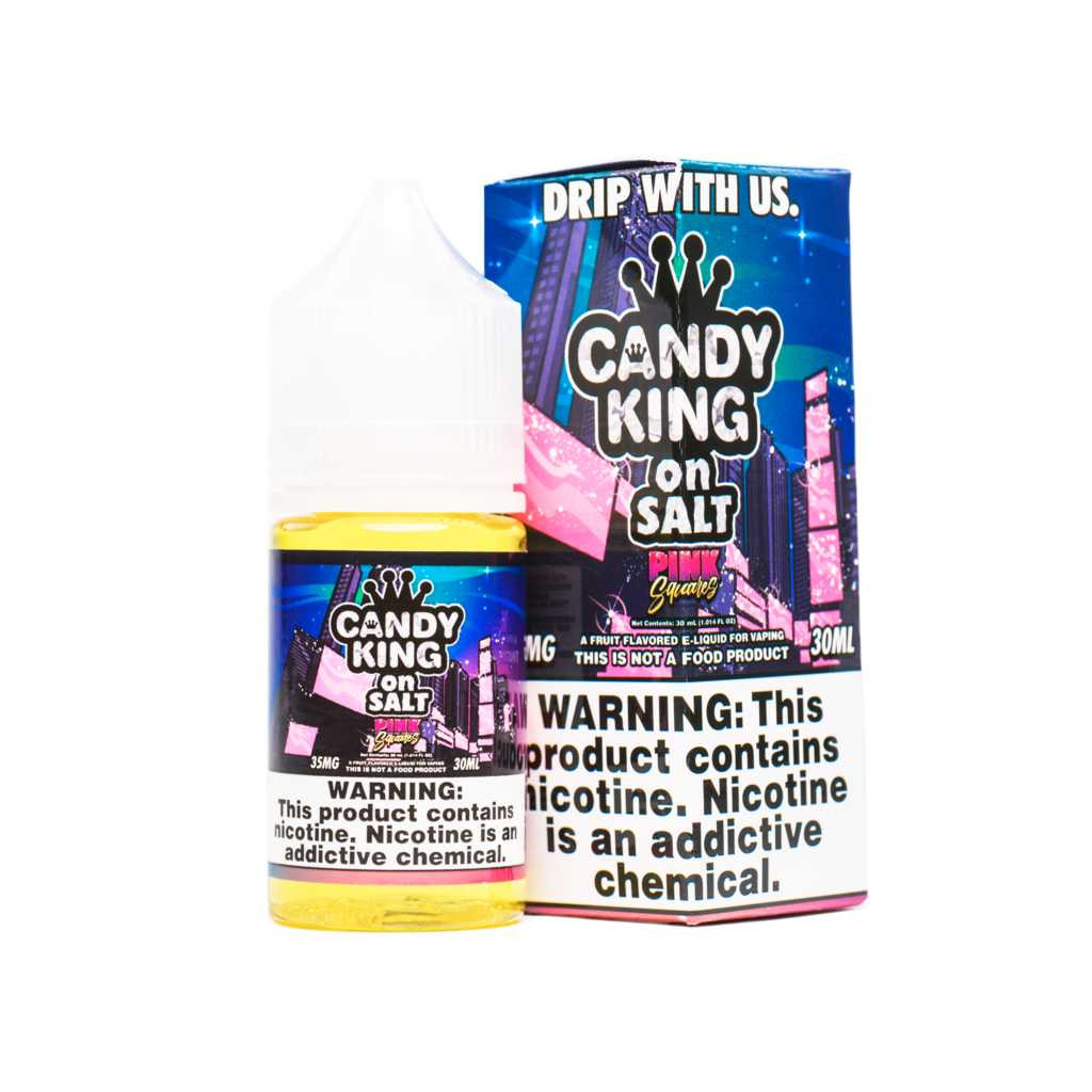 Pink Squares Salt E-Liquid 30ml by Candy King on Salt E-Juice