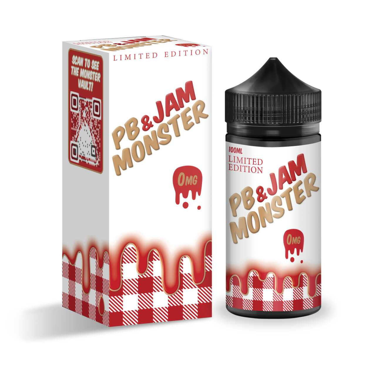 PB & Jam Monster Strawberry E-juice 100ml