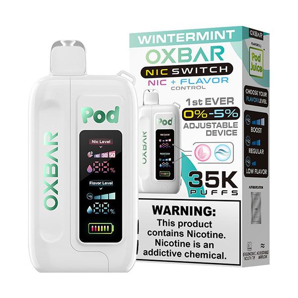 OXBAR X Pod Juice Nic Switch 35K Disposable Vape 5%