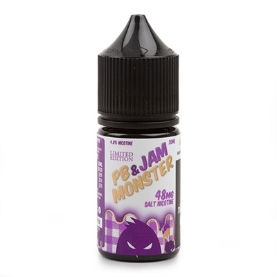 Jam Monster PB & JAM Grape Salt Nicotine 30ml E-Liquid