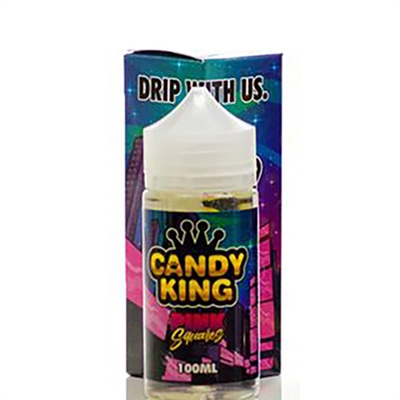 Pink Squares E-Liquid 100ml by Candy King E-Juice