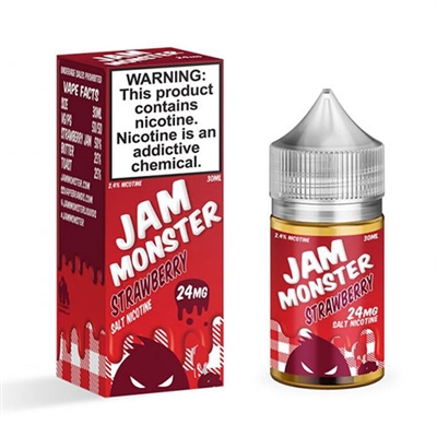 Strawberry Salt E-Juice by Jam Monster E-Liquid 30ML