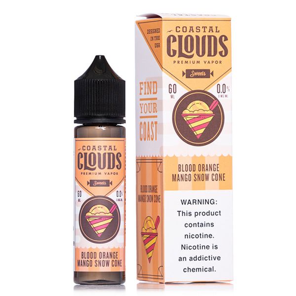 Blood Orange Mango E-liquid by Coastal Clouds - (60mL)