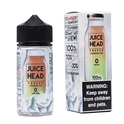 Juice Head FREEZE Strawberry Kiwi E-Liquid 100mL