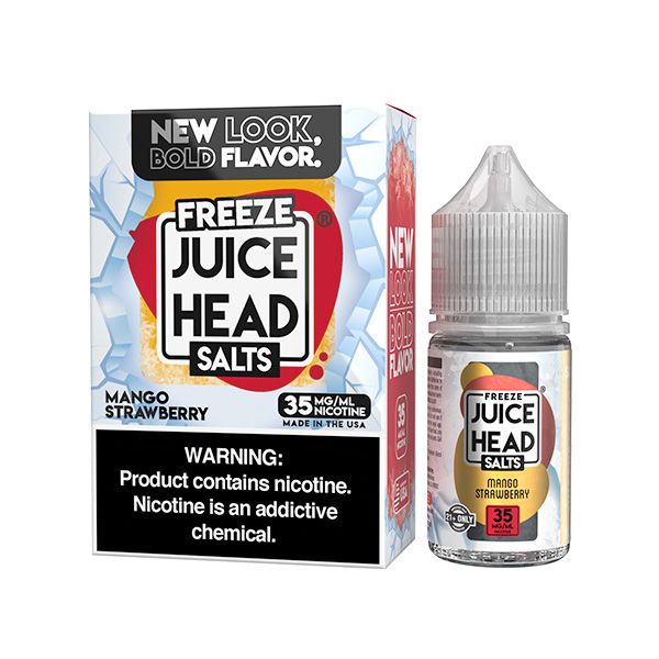 Juice Head Salts Freeze Mango Strawberry E-juice 30ml