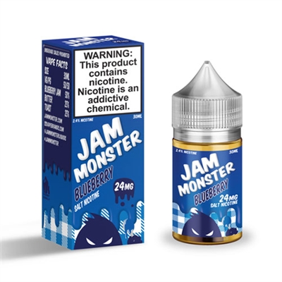 Blueberry Salt E-Juice by Jam Monster E-Liquid 30ML