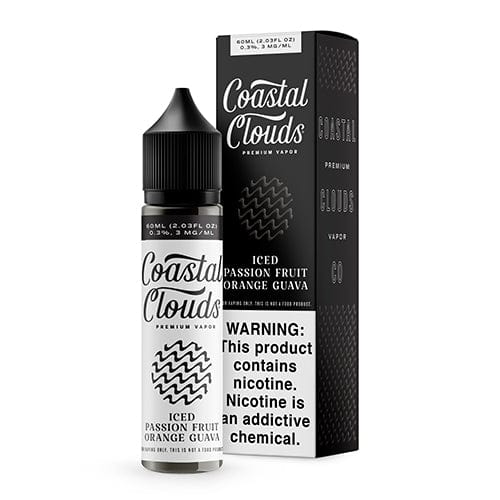 Coastal Clouds ICED Passion Fruit Orange Guava 60ml Vape Juice
