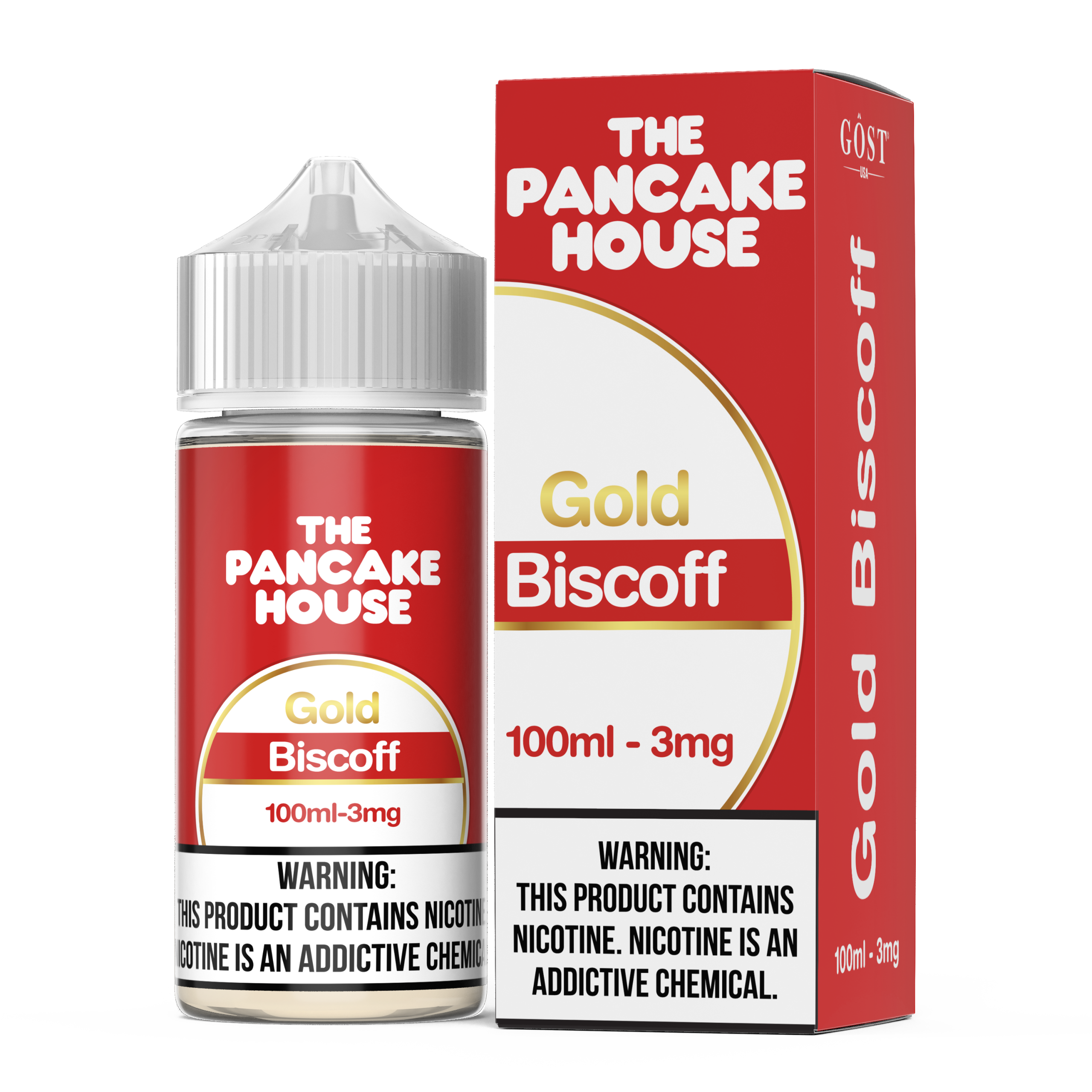 Gost The Pancake House Gold Biscoff 100ml