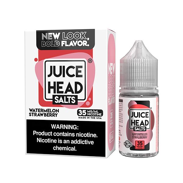 Juice Head Salts Watermelon Strawberry - (30mL)