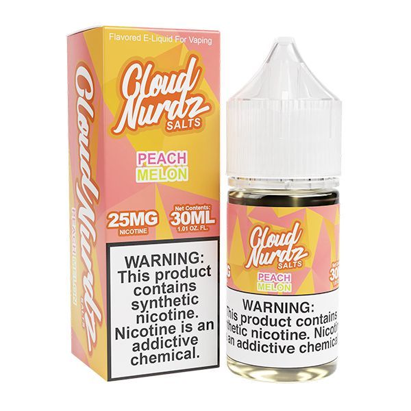 Cloud Nurdz Salts Peach Melon 30ml