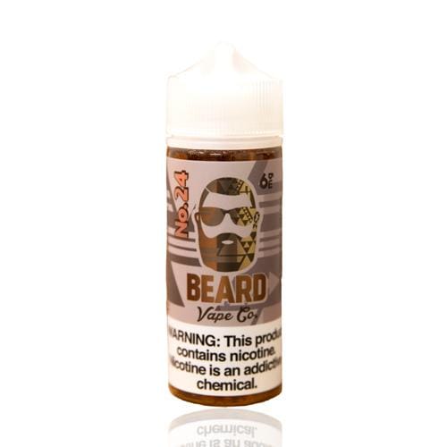 beard vape co no 24 salted caramel malt 120ml vape juice