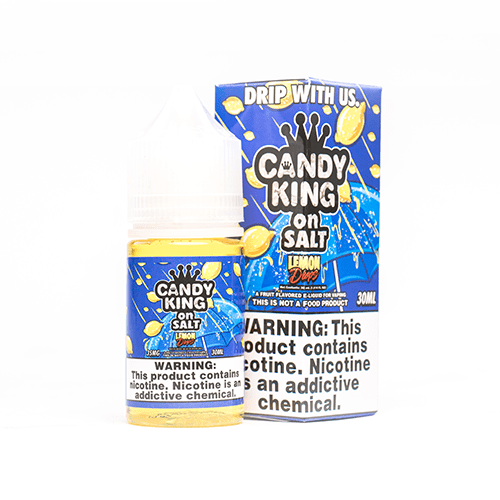 candy king on salt lemon drops 30ml nic salt vape juice