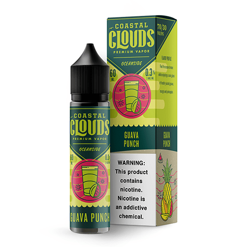 coastal clouds oceanside guava punch 60ml vape juice