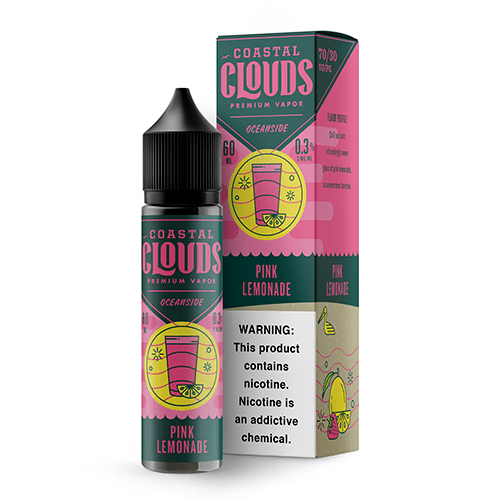 coastal clouds oceanside pink lemonade 60ml vape juice