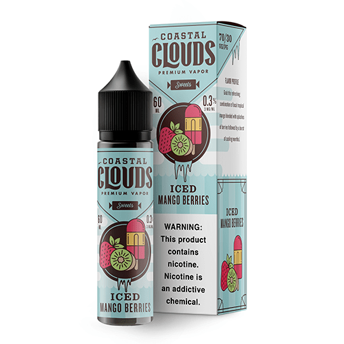 coastal clouds sweets iced mango berries 60ml vape juice