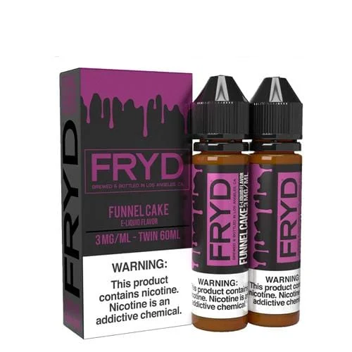 fryd twin pack funnel cake 2x60ml vape juice