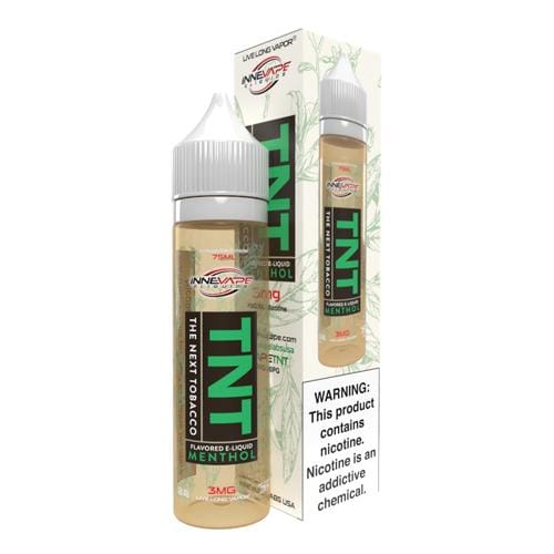 innevape tnt menthol 75ml vape juice