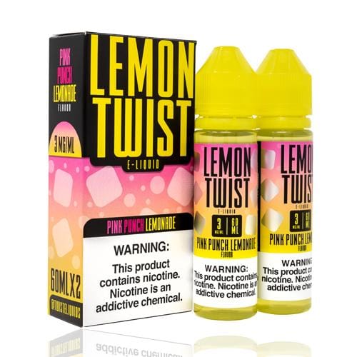 lemon twist pink punch lemonade 120ml vape juice