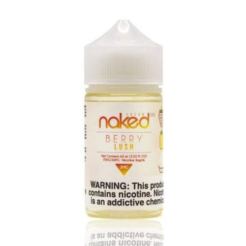 naked 100 cream berry lush 60ml vape juice