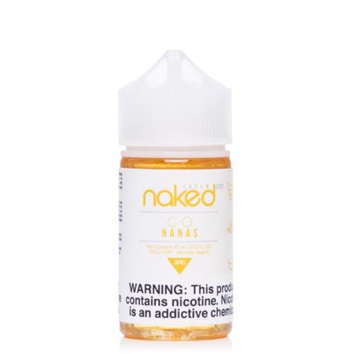 naked 100 cream go nanas 60ml vape juice