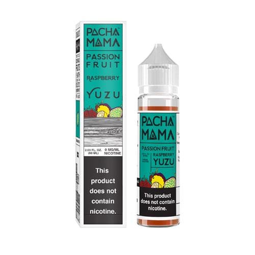 pachamama passion fruit raspberry yuzu 60ml vape juice