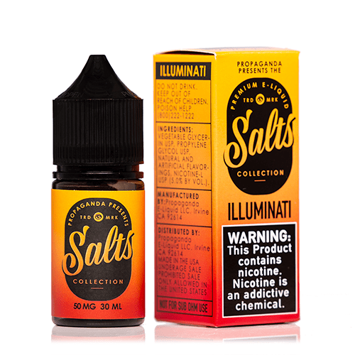 propaganda salts illuminati 30ml nic salt vape juice
