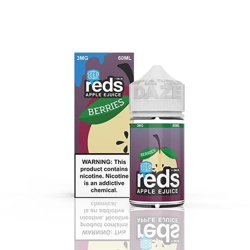 reds apple berries iced 60ml vape juice