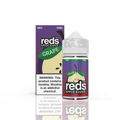 reds apple grape 60ml vape juice