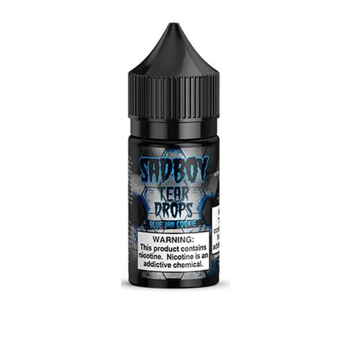 sadboy tear drops blue jam cookie 30ml nic salt vape juice