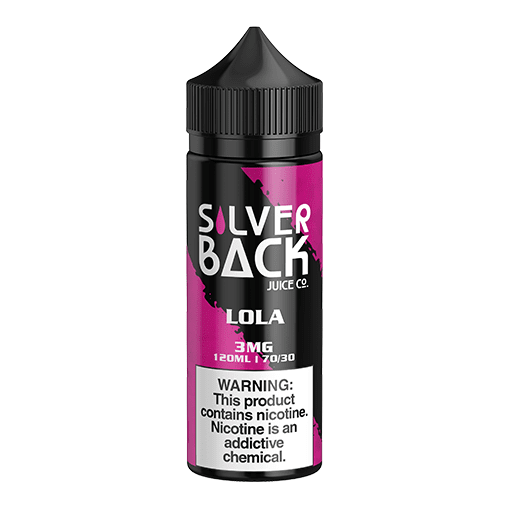 silverback juice co lola 120ml vape juice