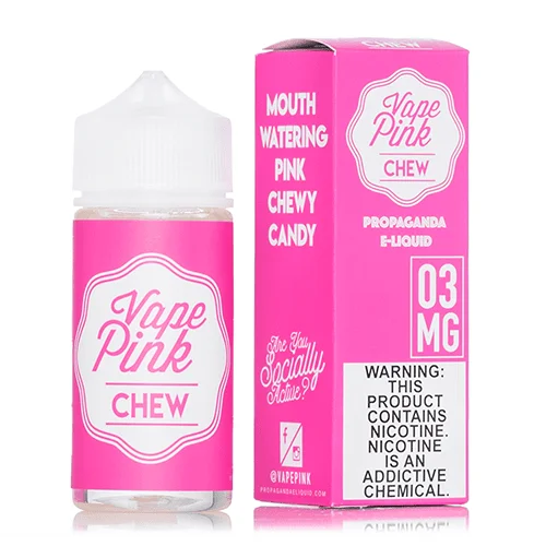vape pink chew 100ml vape juice