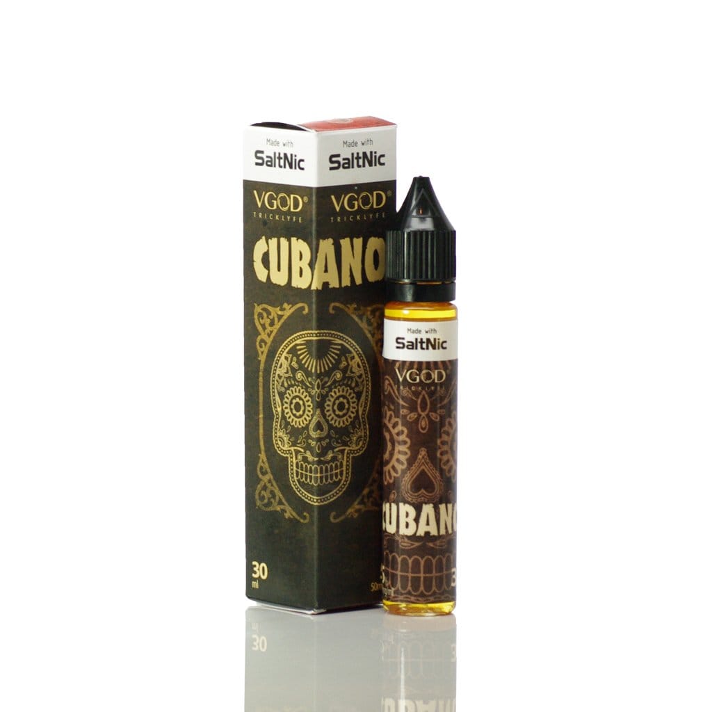 vgod saltnic cubano 30ml nic salt vape juice