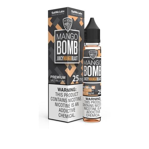 vgod saltnic mango bomb 30ml nic salt vape juice