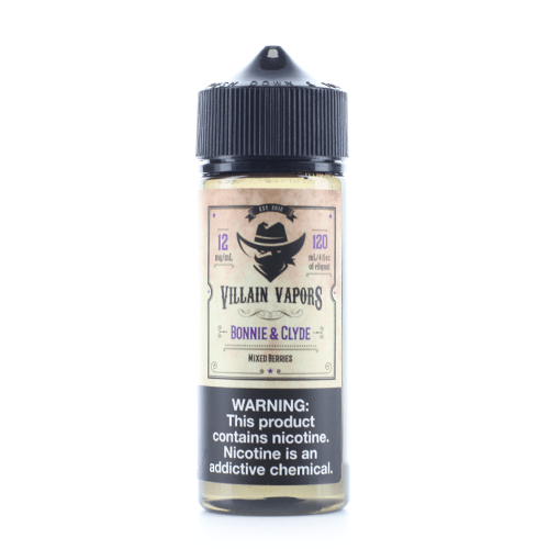 villain vapors bonnie clyde 120ml vape juice