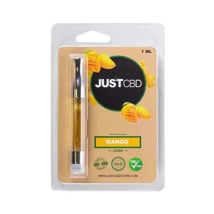 just cbd mango vape cartridges 200mg
