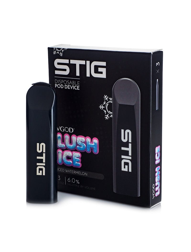 vgod stig lush ice disposable pod device 3 pack