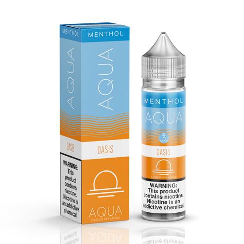 aqua menthol oasis 60ml vape juice
