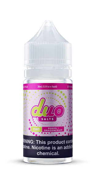 burst duo salt guava dragonfruit 30ml nic salt vape juice