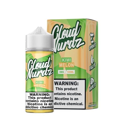 cloud nurdz kiwi melon 100ml vape juice