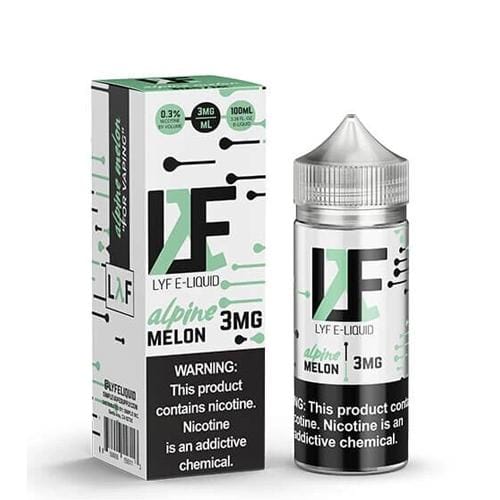 lyf alpine melon 100ml vape juice